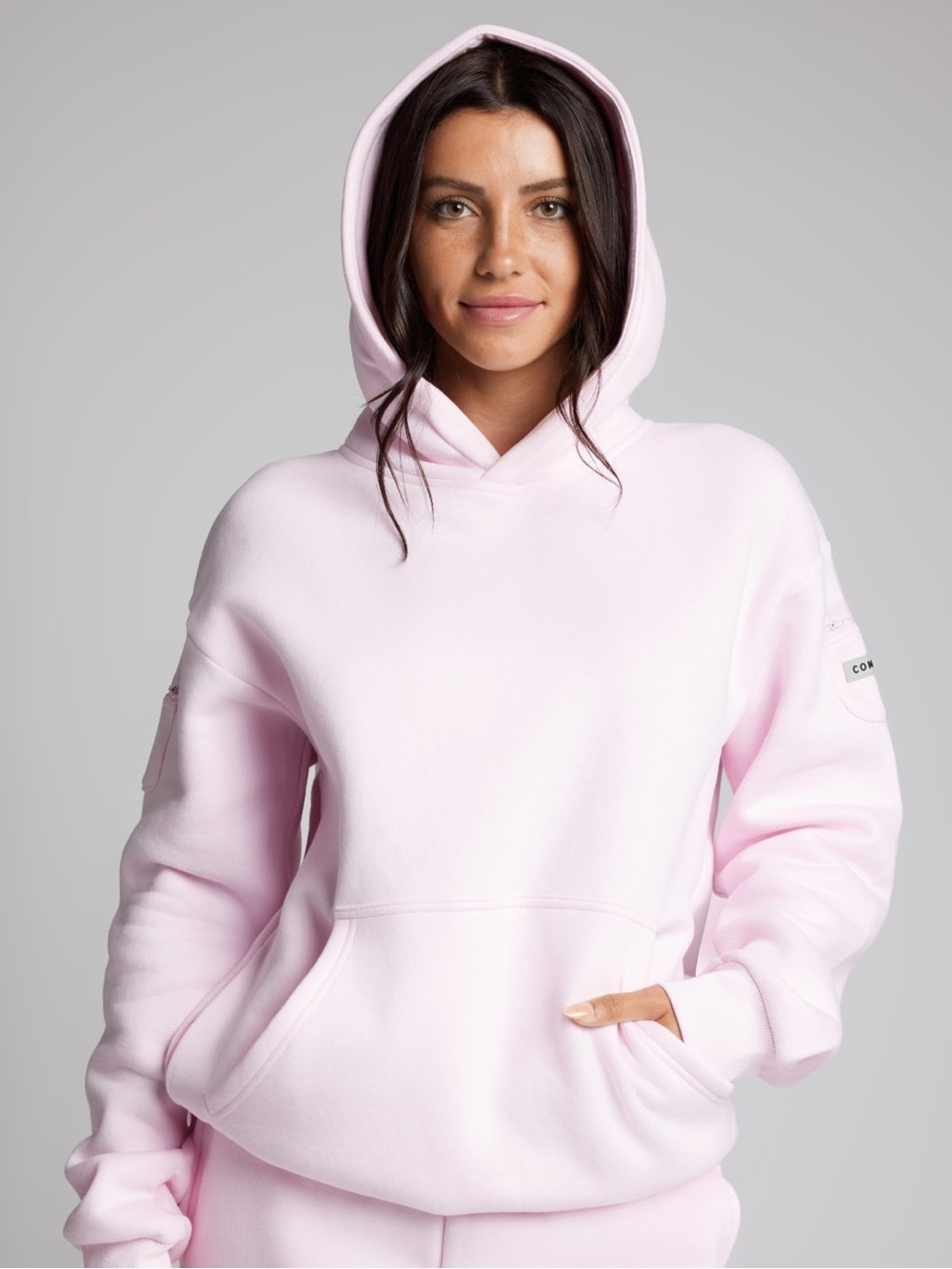 Comfrt Travel Essentials Hoodie NWT Limited Edition Powder Pink